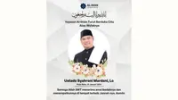 Ustaz Syarhoni Mardani, Lc. Sumber: Instagram @alimancenter.tv