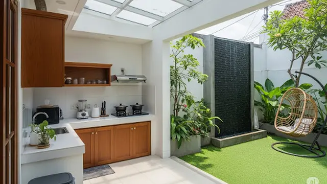 Dapur Terbuka Rumah Tipe
