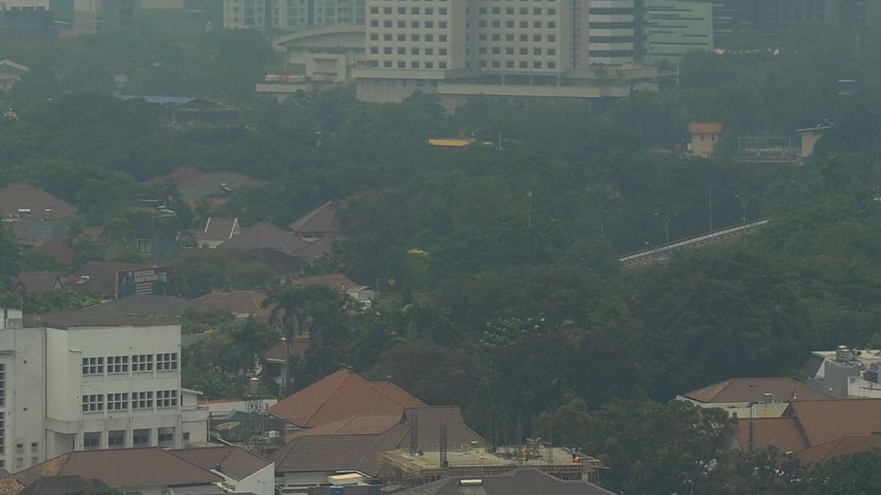 Kondisi ini dipastikan tidak sehat karena ukuran polutan utama PM2,5.