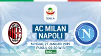 Serie A: AC Milan Vs Napoli (Bola.com/Adreanus Titus)