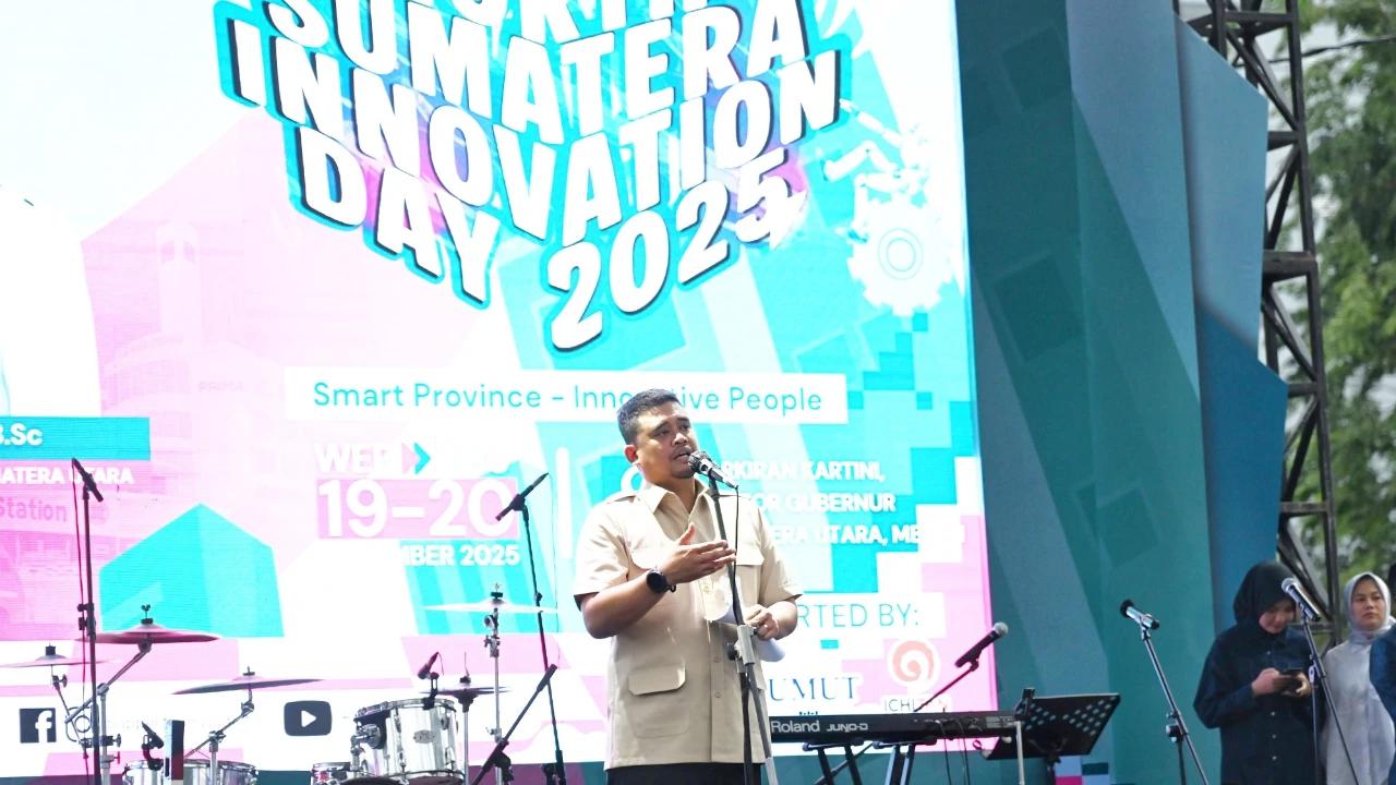 Buka North Sumatera Innovation Day 2025, Gubernur Bobby Nasution Dorong Inovasi di Sektor Hilirisasi