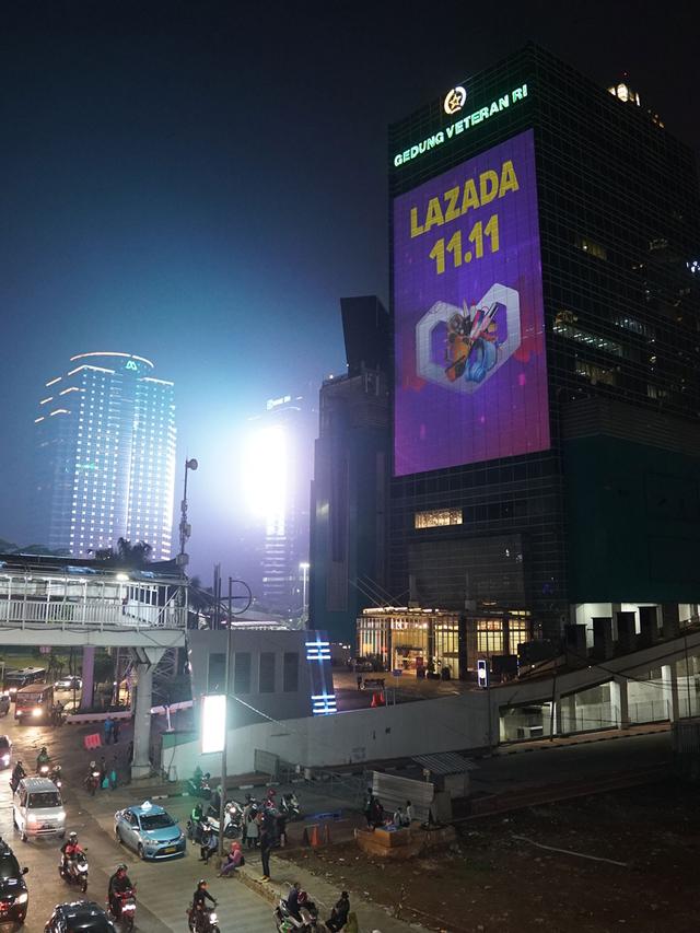 Video Mapping Festival Belanja Lazada 11.11 Jadi Penanda Dibukanya Pesta Diskon Terbesar 24 Jam