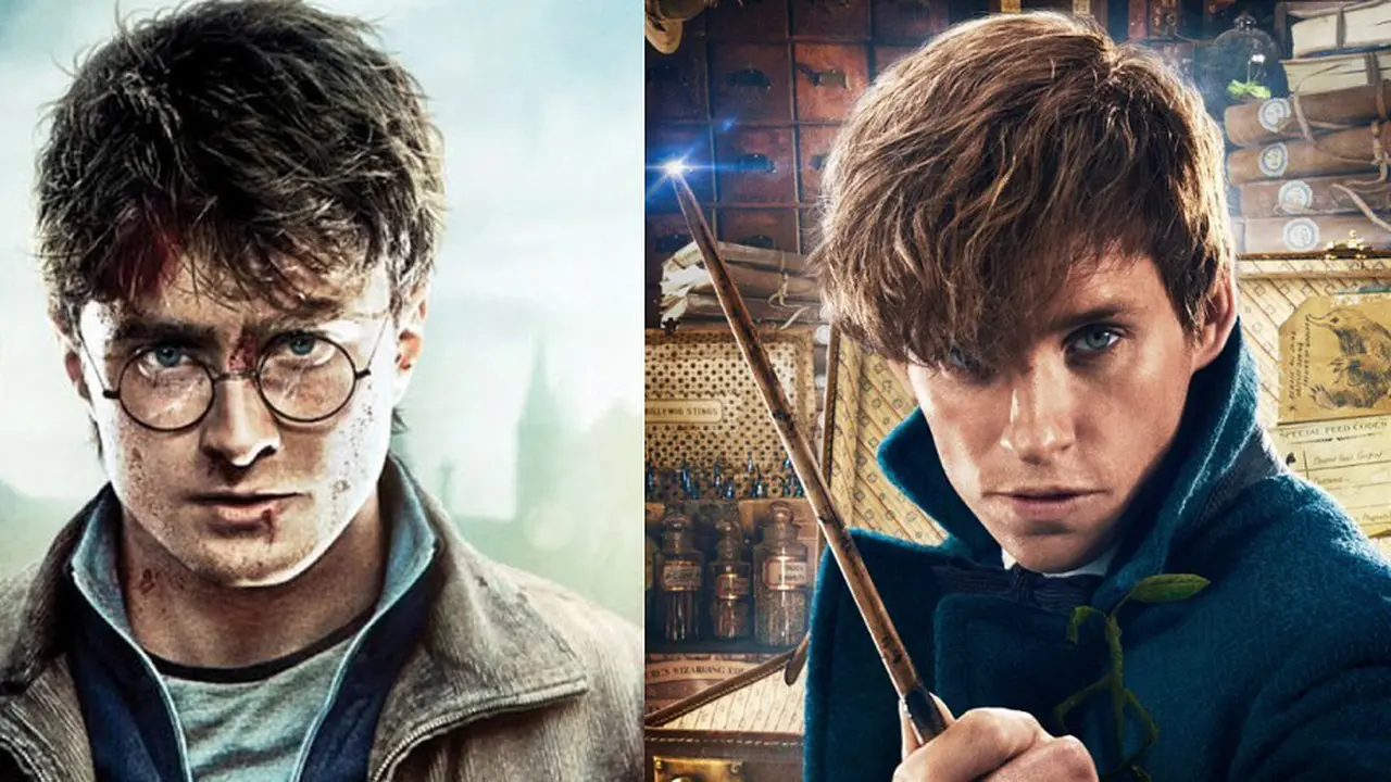 Harry Potter dan Newt Scamander