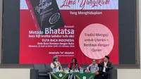 Gelar wicara bersama Duta Baca Indonesia di Mataram, Kamis (24/10/2024). (Liputan6.com/ Dok Ist)