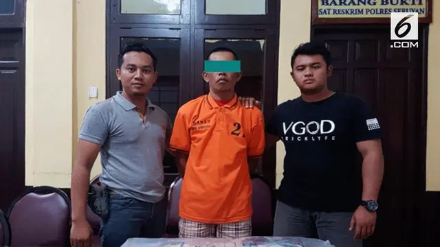 Pria asal Kalimantan Tengah nekat memerkosa istri tetangga karena tak tahan dengan kemolekan tubuhnya.