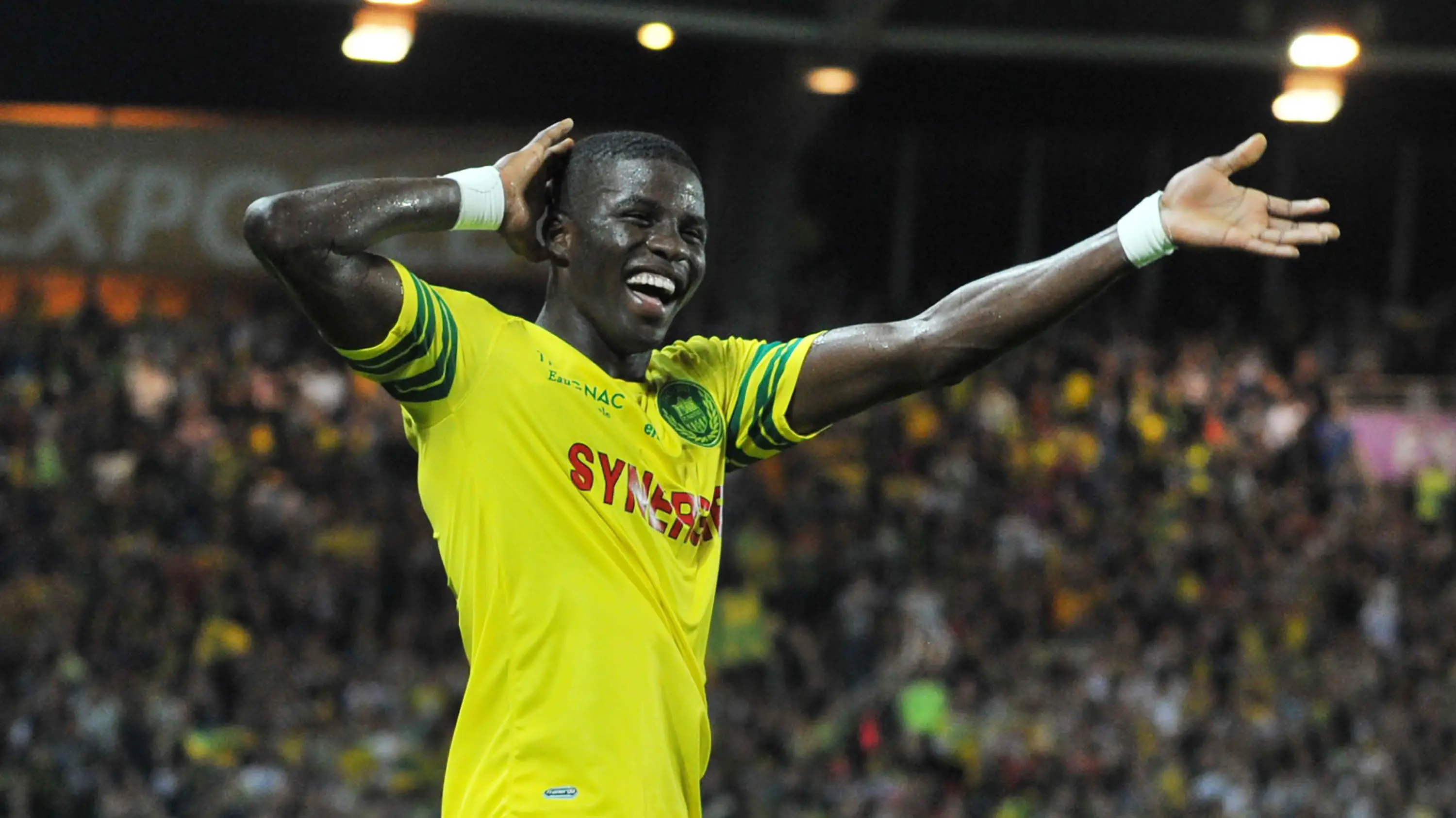 Papy Djilobodji salah satu alasan kecemerlangan Nantes musim ini. (AFP/Frank Perry)