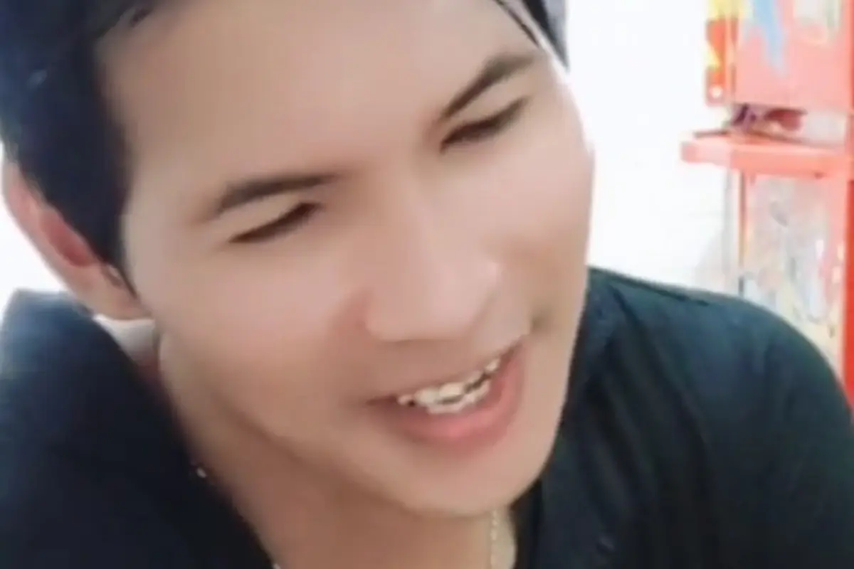 Potret Arya Khan (Sumber: TikTok/arya_joget)