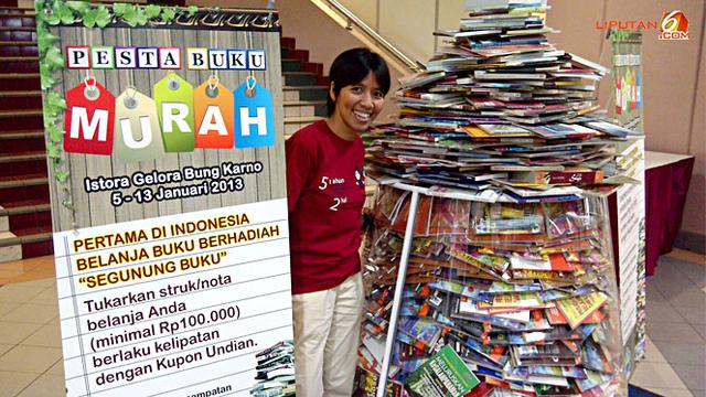 Asyik Ada 1 000 Buku Gratis Di Pesta Buku Murah News Liputan6 Com