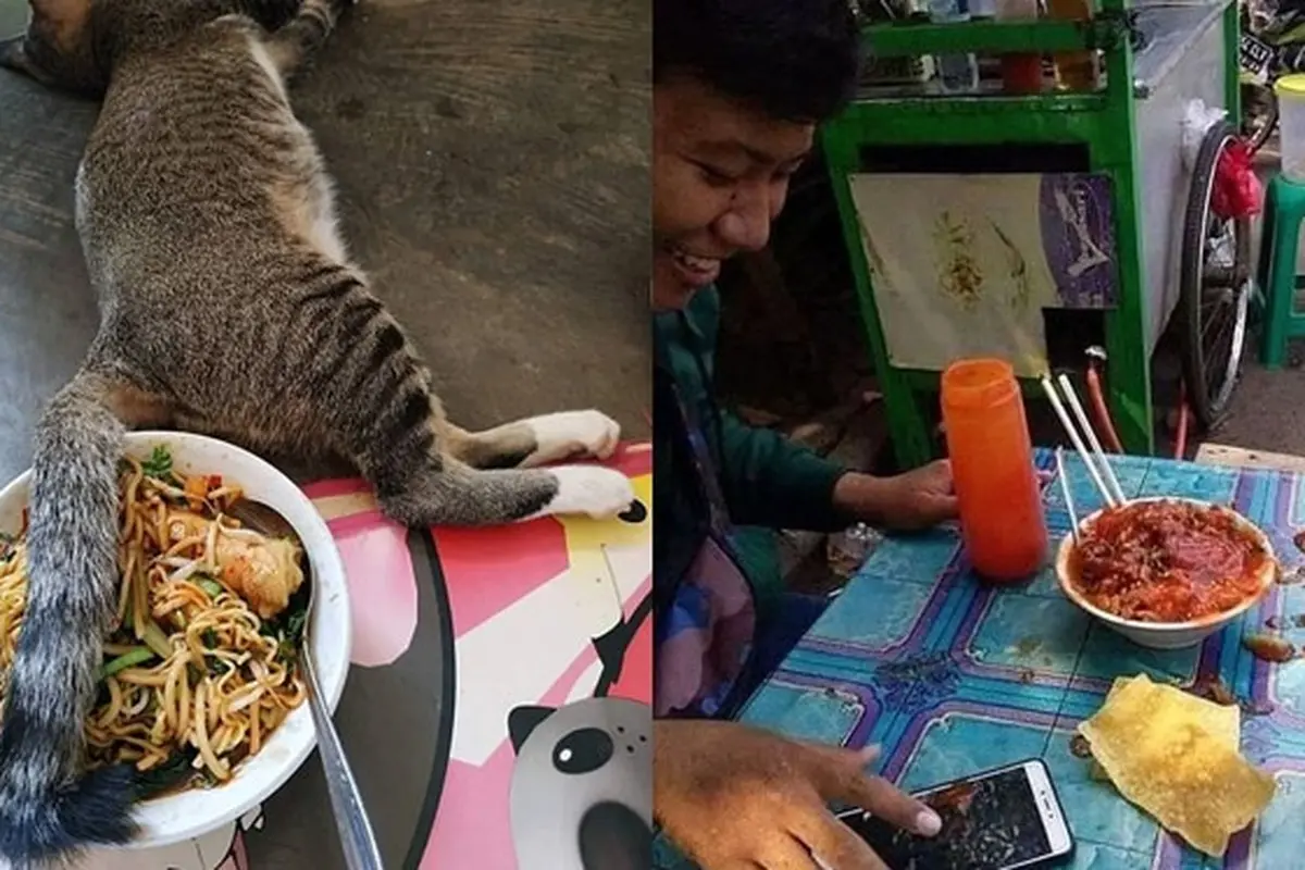 10 Momen saat Mau Makan Mi Ini Apes Banget, Bikin Geregetan