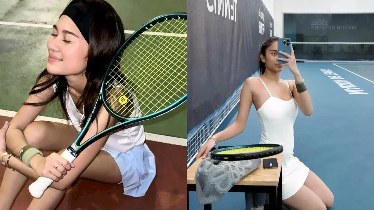 6 Gaya Sporty Stylish Azizah Salsha yang Punya Hobi Main Tenis