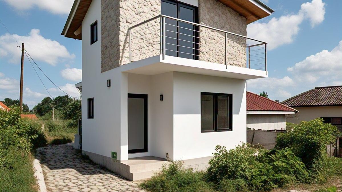 9 Gambar Rumah 2 Lantai Ukuran 7x12 di Kampung dan Modern 2025
