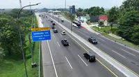 Jasa Marga mencatat sebanyak ratusan ribu kendaraan meninggalkan wilayah Jakarta, Bogor, Tangerang, dan Bekasi (Jabotabek) hingga H-2 libur Isra Mikraj dan Tahun Baru Imlek 2025. (Dok: Jasa Marga)