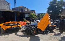 Terungkap Kecepatan McLaren YouTuber Andra ST Sebelum Kecelakaan