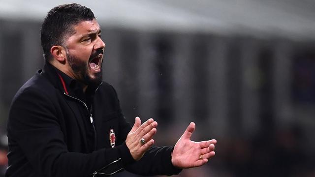 Pelatih AC Milan, Gennaro Gattuso.