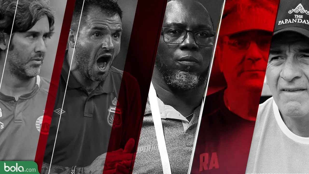 Trivia Pelatih Asing Liga 1 Indonesia 2018