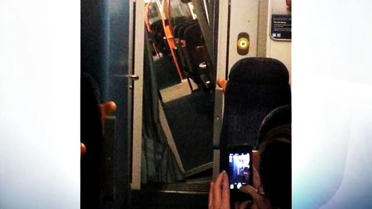 Kereta Tergelincir Usai Menghindari Kawanan Sapi