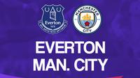 Liga Inggris: Everton Vs Manchester City. (Bola.com/Dody Iryawan)