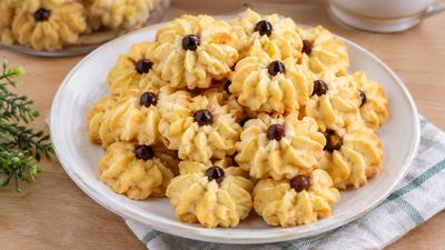 Resep Kue Semprit Susu dengan Bentuk Bunga yang Tidak Mudah Patah, Renyah dan Cantik