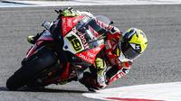 Alvaro Bautista, kandidat juara World Superbike 2022. (Vincent Jannink / ANP / AFP)