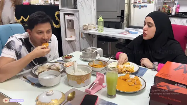 Potret Dapur di Rumah Fairuz A Rafiq