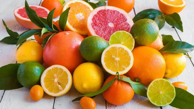 buah jeruk asam nipis vitamin C