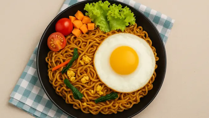 Kreasi Mi Goreng Sederhana dengan Bahan Seadanya di Rumah - Cover