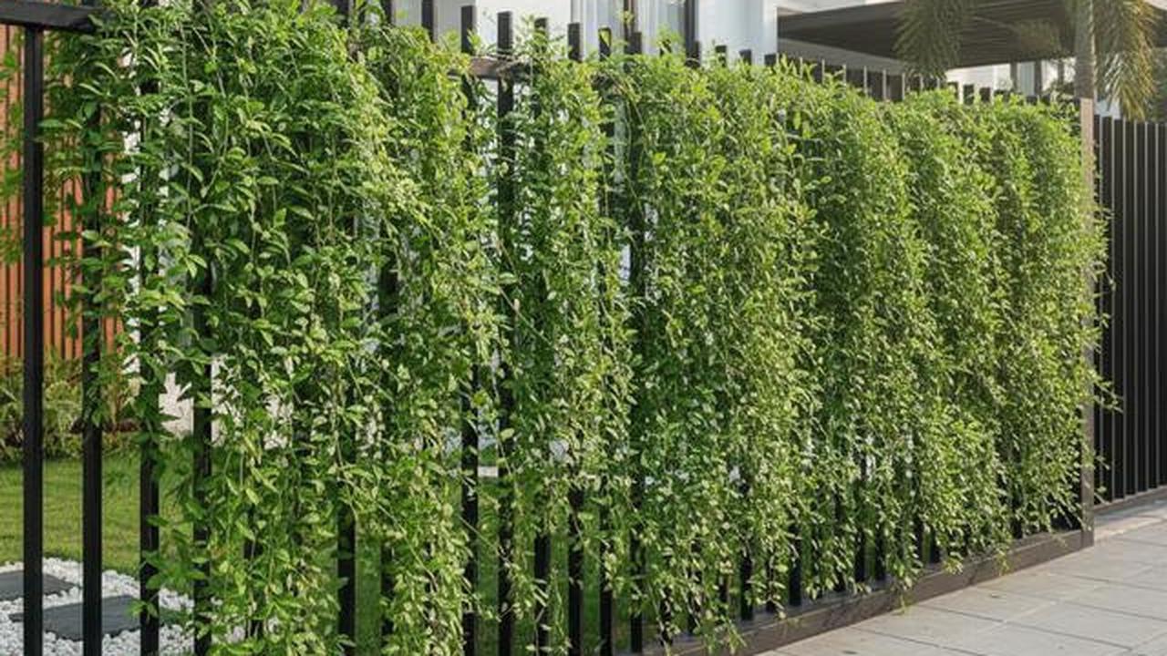 7 Model Pagar Besi Modern Kombinasi Tanaman Rambat, Tampil Alami dan Estetik untuk Hunian 2025