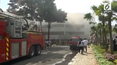 Kebakaran pagi tadi terjadi di Gedung Kementerian Desa, Pembangunan Daerah Teringgal dan Transmigrasi,