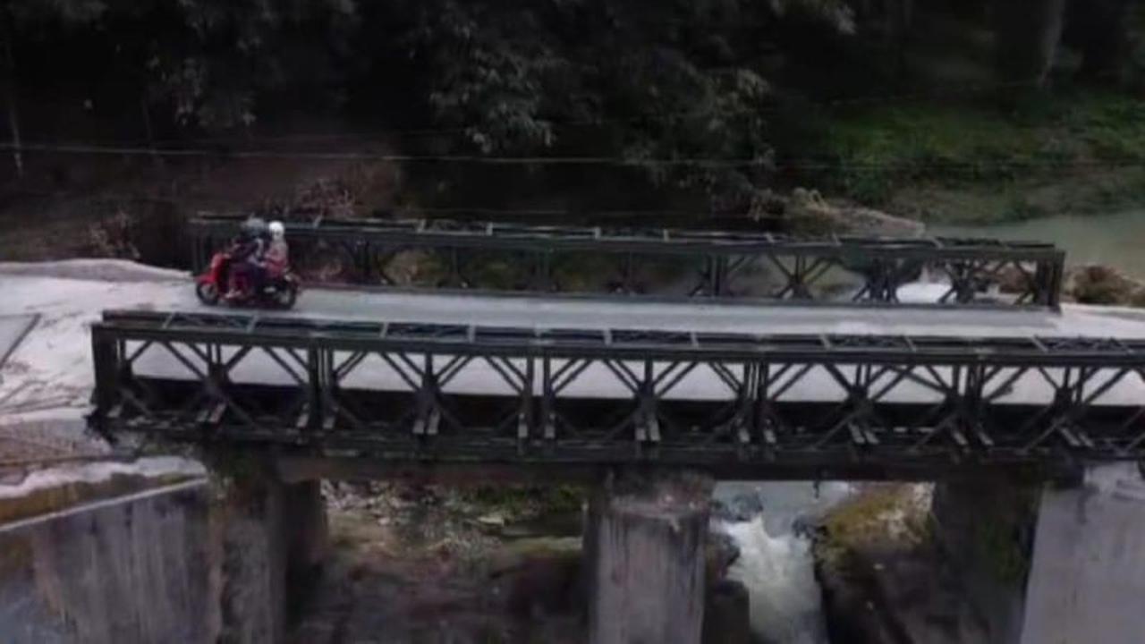 TNI Selesaikan Jembatan Modular di Simalungun, Permudah Akses Warga dan Dorong Ekonomi Lokal