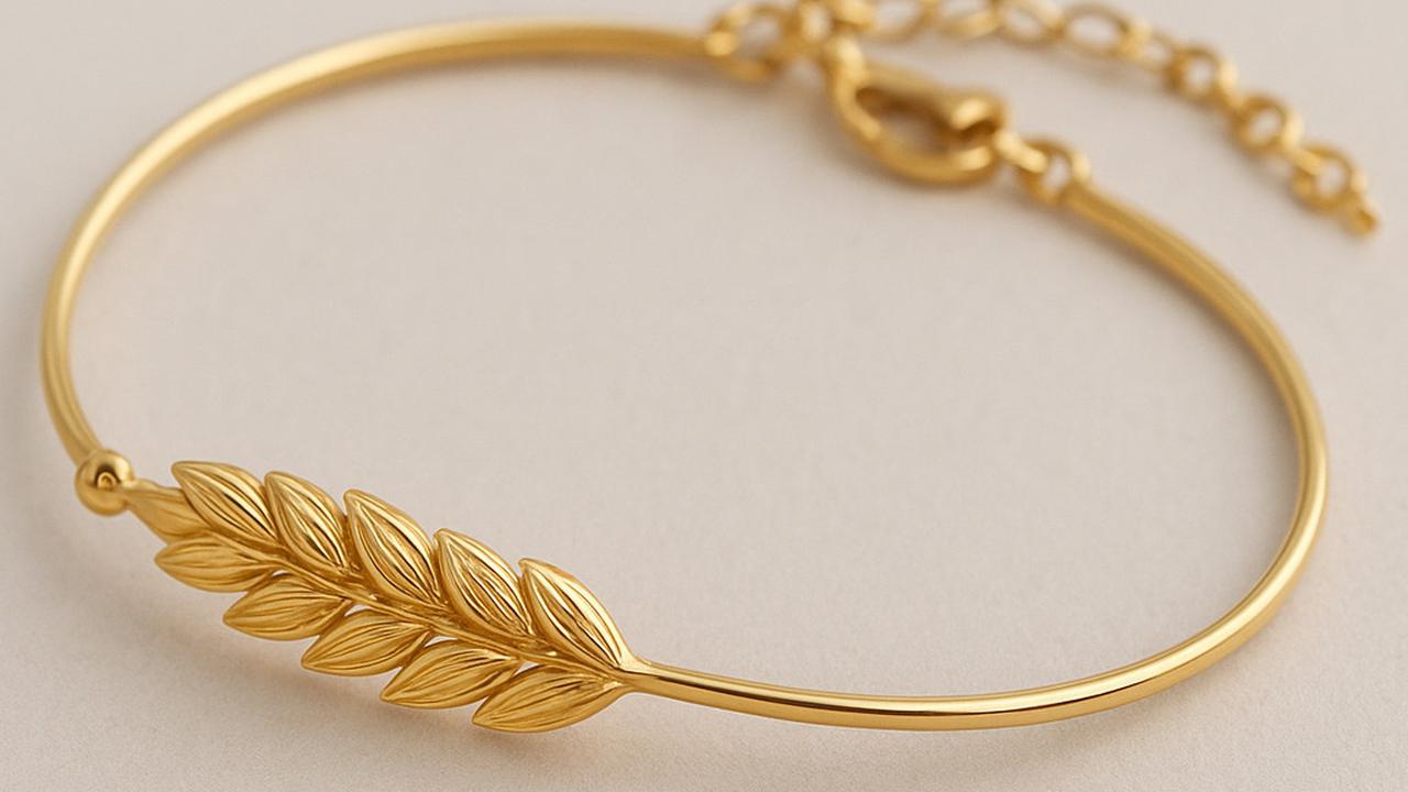 Gelang Padi Rangka Tipis Elegan
