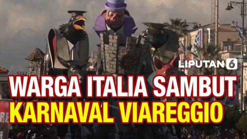 VIDEO: Karnaval Viareggio Diselenggarakan Kembali Setelah Terhenti Karena Pandemi Covid-19