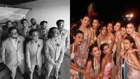 8 Potret Bridesmaid dan Groomsmen Syifa Hadju-El Rumi saat Pesta di Bali, Penuh Bintang dan Hangat