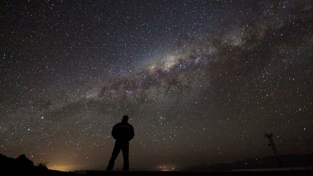 Galaksi Bima Sakti dilihat dari La Silla Observatory di Chile