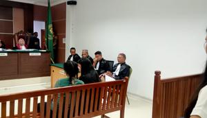 sidang ART di batam dipaksa makan kotoran anjing (Liputan6.com/istimewa)