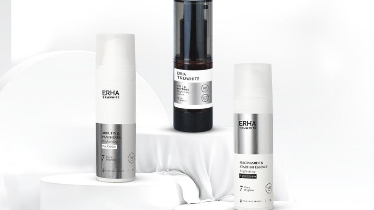 4. ERHA Truwhite Niacinamide &amp; Starfish Essence Brightening Night Cream: Perkuat Barrier Kulit