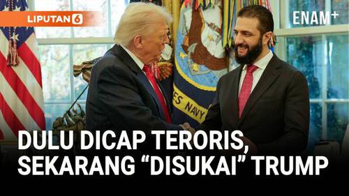 Trump Sambut Pemimpin Baru Suriah yang Dulu Dicap Teroris!