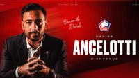 Putra Carlo Ancelotti, Davide Ancelotti, menjadi pelatih Calvin Verdonk di Lille. (Dok. losc.fr)