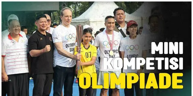 VIDEO: Jelang Olimpiade 2024, KOI dan Kedubes Prancis Gelar Olympic Day