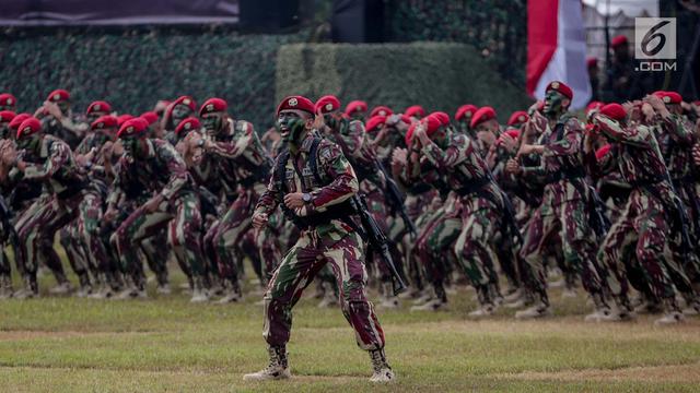 Panglima TNI Pimpin Upacara Hut ke-67 Kopassus