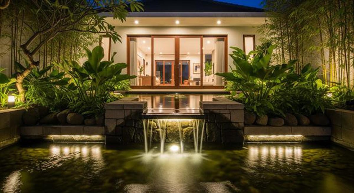 7 Model Kolam Ikan Depan Rumah Minimalis yang Menambah Kesan Asri, Estetis dan Menenangkan