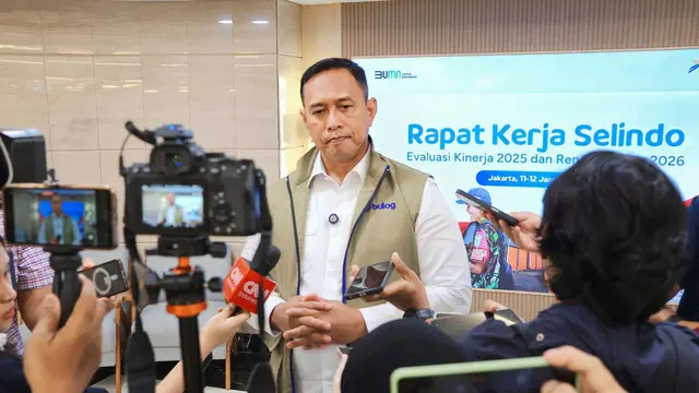 Direktur Utama Perum Bulog Ahmad Rizal Ramdhani dalam Evaluasi Kinerja 2025 dan Rencana Kerja 2026 yang berlangsung pada 11–12 Januari 2026. (Dok Bulog)