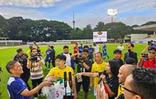 Donasi Laga Amal Sepak Bola Sumatera Himpun Rp265 Juta untuk Korban Bencana
