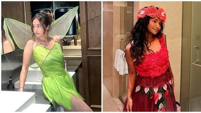 6 Potret Penampilan Artis Cosplay Jadi Tokoh Kartun Favorit di Ultah Azizah Salsha
