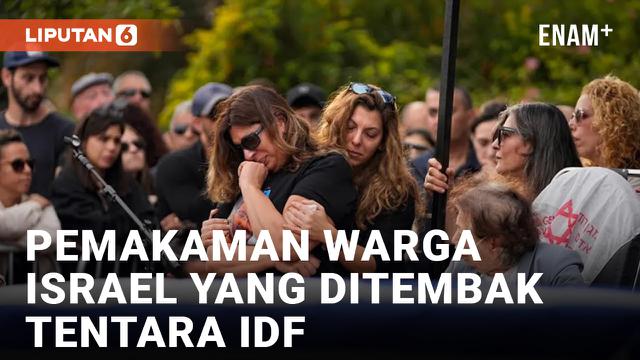 Ratusan Orang Datangi Pengebumian Warga Israel yang Tewas Ditembak Tentara IDF