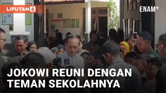VIDEO: Nostalgia, Jokowi Datangi Sekolahnya di Solo