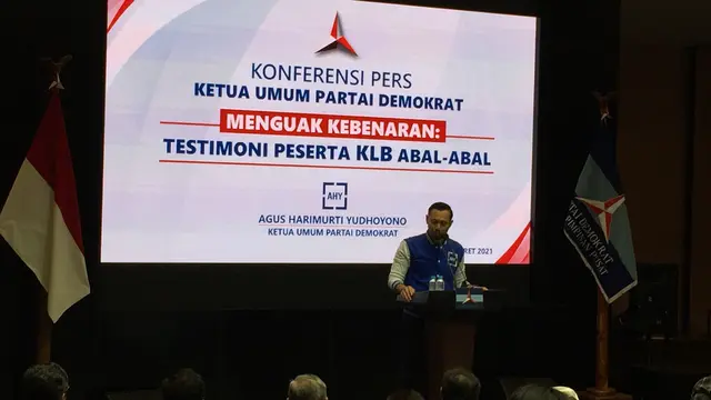 Ketua Umum Partai Demokrat Agus Harimurti Yudhoyono (AHY)
