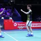 Ganda putra Indonesia Kevin Sanjaya Sukamuljo / Marcus Fernaldi Gideon. (Humas PB PBSI)