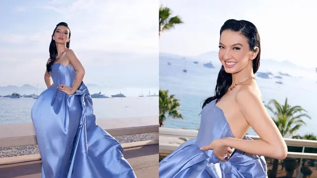 Penampilan Raline Shah di Festival Film Cannes 2023