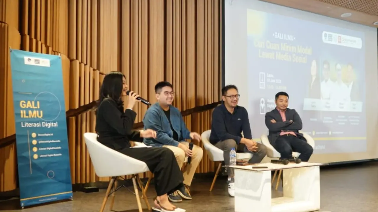 Acara Gali Ilmu: “Cari Cuan Minim Modal lewat Media Sosial"