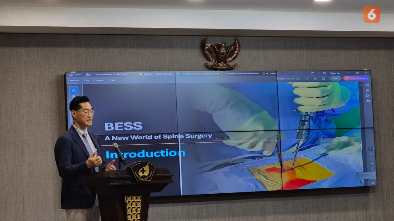 Sejarah baru kedokteran Indonesia! RS Jakarta adakan Biportal Endoscopic Spine Course pertama, ajarkan teknik endoskopi tulang belakang minim invasif kepada dokter bedah saraf.